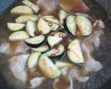 豚と茄子のにゅうめん作り方1写真