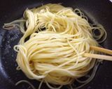 にらと♡エノキで♡どうなる!?パスタ作り方3写真