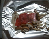魚焼きグリルde　簡単！鮭のマヨ焼き作り方1写真