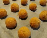 ごま油香る☆ごま味噌スノーボール作り方4写真