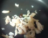 干物とセロリのパスタ作り方4写真
