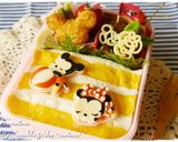 しましま薄焼き卵＊可愛いおかず♡キャラ弁作り方9写真