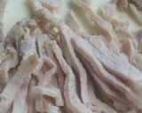 夏にピッタリきゅうりと豚肉さっぱりサラダ作り方3写真