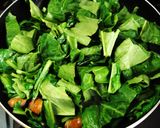 ほうれん草のにんにく醤油炒め作り方4写真