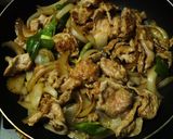 豚肉と野菜の梅味噌塩麹炒め作り方5写真