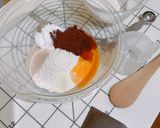 絶品✨可愛い🩵チョコミントメロンパン作り方1写真