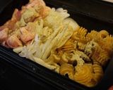 ルクエでチキンとパスタのトマト煮作り方3写真