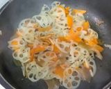 レンコンのザーサイ炒め作り方3写真