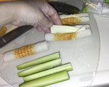 ちくわとチーズとキュウリでおつまみ風作り方1写真