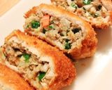 ジューシー美味♡豚カツ餃子作り方5写真