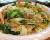 お肉が無くても★シュウマイde★野菜炒め作り方3写真