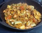ダッカルビ(鶏の辛炒め)☆韓国料理作り方8写真