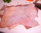 鳥モモ肉のハーブいり塩ソースステーキ.＋作り方2写真