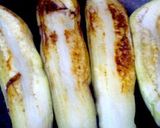 フライパンで蒸し焼きナス！ゴマ風味♡作り方3写真