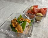 合うの⁉️バナナとトマトのわさび醤油サラダ作り方6写真