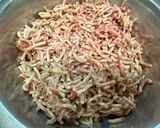 俺流！昭和なハンバーグ作り方1写真