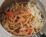 ☆カニともやしのあんかけ揚げ出し豆腐☆作り方3写真