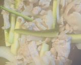 豚こま肉とズッキーニのそうめんちゃんぷる作り方3写真