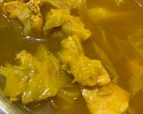 キャベツと鶏胸肉の味噌カレースープ作り方3写真