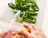 豆腐入り　肉汁たっぷり ピーマンの肉詰め作り方17写真