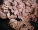 豚ばら肉のオイスターソース炒め丼作り方5写真