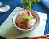 新玉葱・もやしのみょうが風味の酢の物作り方7写真