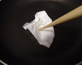 卵１個★フライパンで玉子焼き★お弁当用作り方1写真