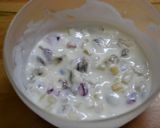 チーズ未使用deレアチーズ風デザート作り方5写真
