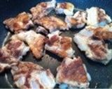 豚バラ軟骨しょうがニンニク煮込み作り方5写真
