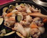 チキンと夏野菜のトマト煮込み作り方2写真
