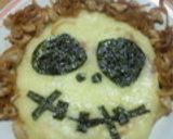ハロウィン★ ジャックのホワイトピザ作り方16写真