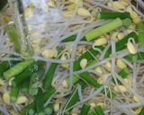 豆もやしとにんにくの芽の韓国キムチナムル作り方5写真