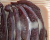 レバーの甘辛炒め(にんにく生姜風味)作り方1写真