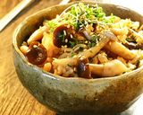 ■しめじと塩昆布の炊き込みご飯■作り方3写真