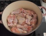 手羽元のお酢煮込み作り方1写真