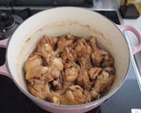 手羽元のお酢煮込み作り方4写真