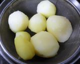 ミートソースでポテトチーズ焼き作り方2写真