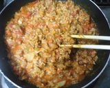 ミートソースでポテトチーズ焼き作り方3写真