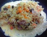 ダブルカレーのオムライス作り方3写真
