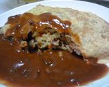 ダブルカレーのオムライス作り方6写真