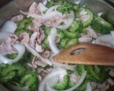 苦くない♪カレー味ゴーヤチャンプル作り方7写真