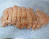 鶏むね肉のクリームマスタードソテー作り方1写真