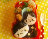 キャラ弁*彦星&織姫のたなばた弁当作り方10写真