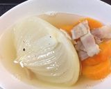 ベーコンと玉ねぎのほっこりスープ作り方5写真