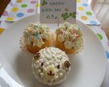 カップケーキでデコケーキ作り方5写真