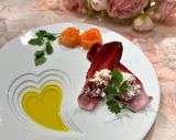 チコリ(アンディーブ)のチーズカナッペ作り方3写真