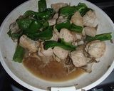 鶏胸肉＆ピーマン＆舞茸のコンソメ味炒め作り方5写真