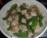 鶏胸肉＆ピーマン＆舞茸のコンソメ味炒め作り方6写真