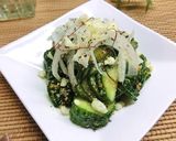 胡瓜のにんにく海苔胡麻和え作り方9写真