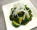 胡瓜のにんにく海苔胡麻和え作り方8写真